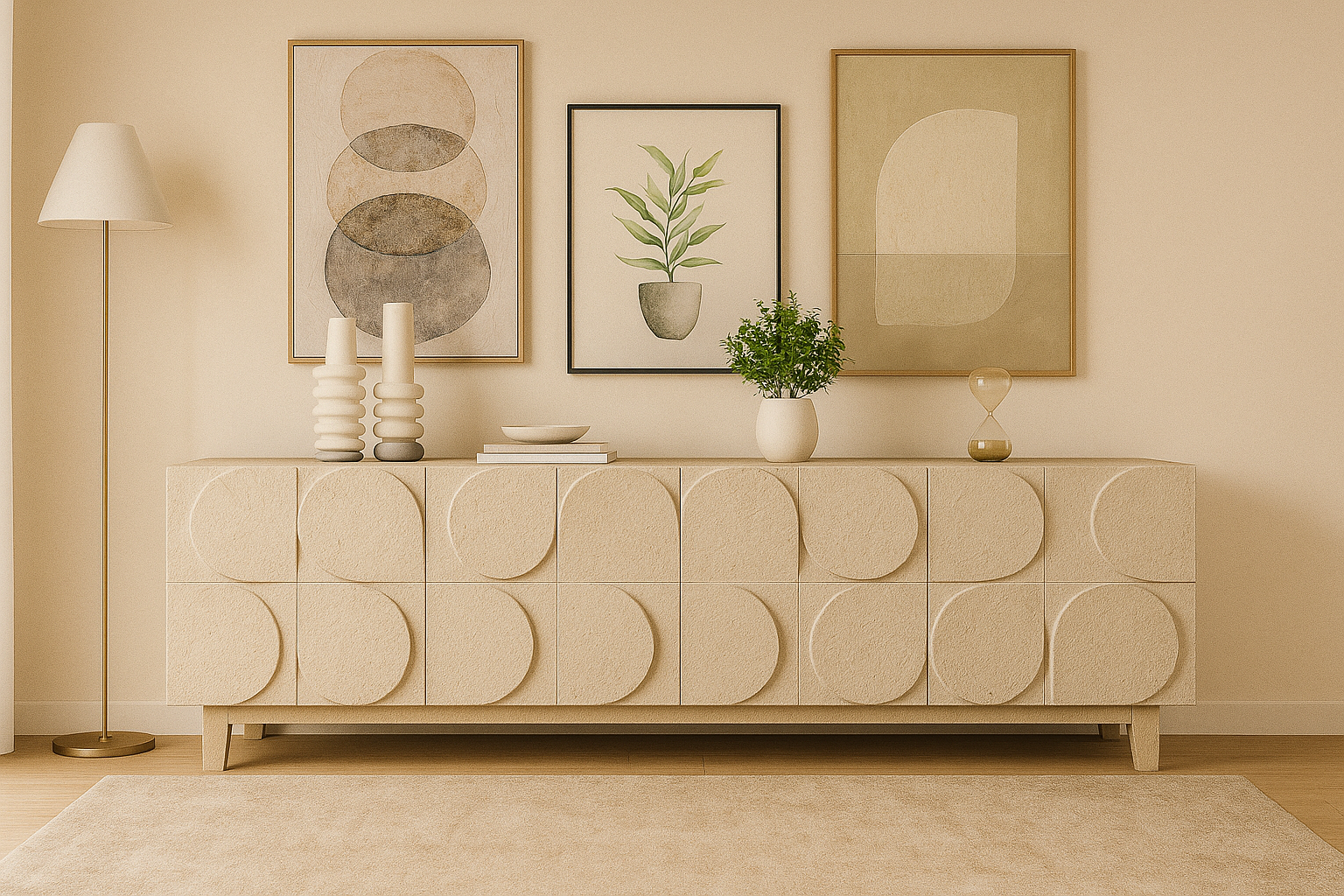 Solstice Curve Sideboard